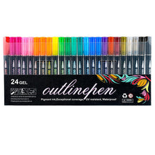 Load image into Gallery viewer, Dreamy Sparkle Dual-Line Contour Pen