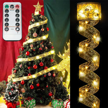 Load image into Gallery viewer, Ribbon Christmas Tree Decoration Lights