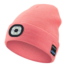 Load image into Gallery viewer, LED Bluetooth Beanie with Detachable Speakers