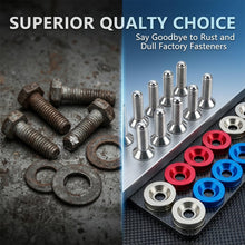 Load image into Gallery viewer, JDM Nickel Plated Bolt Washer Kit