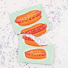 Load image into Gallery viewer, Endless Dad, Dad, Dad, Father's Day Card with glitter