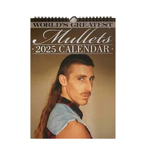 Load image into Gallery viewer, 2025 World&#39;s Greatest Mullets Calendar