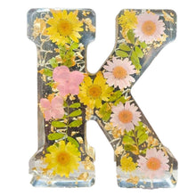 Load image into Gallery viewer, Dried Flower Letters Night Light