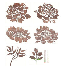 Load image into Gallery viewer, 🔥DIY Decoration🌻 - Garden Fence Large Flower Drawing Stencils
