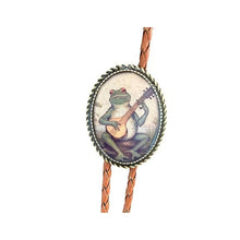 Load image into Gallery viewer, Banjo Frog Bolo Tie