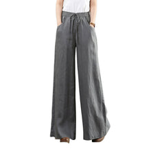 Load image into Gallery viewer, Plain High-waisted Trousers