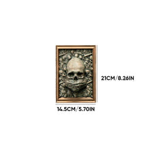 Load image into Gallery viewer, Three Wise Skulls Picture Frame Decor