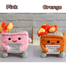 Load image into Gallery viewer, Crochet Dumpster Raging Fire