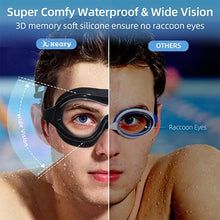 Load image into Gallery viewer, Wide View Anti Fog Swimming Goggles