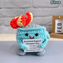 Load image into Gallery viewer, Crochet Dumpster Raging Fire