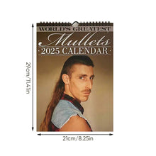 Load image into Gallery viewer, 2025 World&#39;s Greatest Mullets Calendar