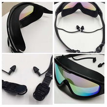 Load image into Gallery viewer, Wide View Anti Fog Swimming Goggles