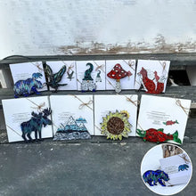 Load image into Gallery viewer, Mountain Range Mosaic DIY Kit