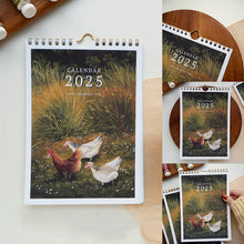 Load image into Gallery viewer, 2025 Rooster Wall Calendar