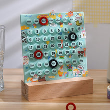 Load image into Gallery viewer, Manual diy loop calendar