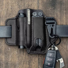Load image into Gallery viewer, EDC Multi-Tool Belt Loop Leather Sheath