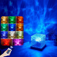 Load image into Gallery viewer, Water Wave Dynamic Projection Atmosphere Lamp