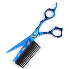 Load image into Gallery viewer, 2 In 1 Hair Scissors With Comb