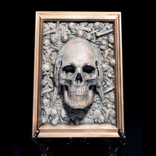 Load image into Gallery viewer, Three Wise Skulls Picture Frame Decor