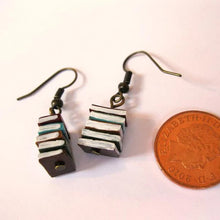 Load image into Gallery viewer, Classic Stack of Books Earrings