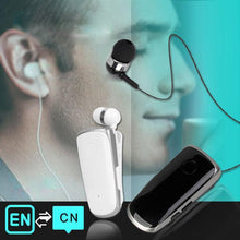 Load image into Gallery viewer, Collar-clip Bluetooth Headset