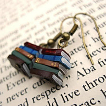 Load image into Gallery viewer, Classic Stack of Books Earrings