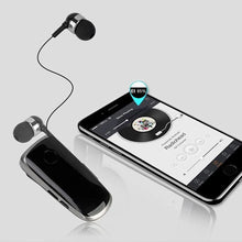 Load image into Gallery viewer, Collar-clip Bluetooth Headset