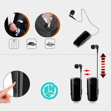 Load image into Gallery viewer, Collar-clip Bluetooth Headset