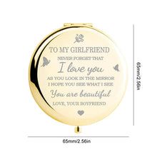 Load image into Gallery viewer, I Love You Compact Mirror
