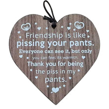 Load image into Gallery viewer, Friendship Wood Pendant Christmas Tree Decor（3pcs）