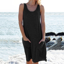 Load image into Gallery viewer, Women's Tank Top Vest Soild Pocket Daily Dress