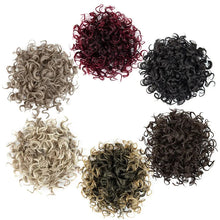 Load image into Gallery viewer, Elastic Drawstring Loose Short Curly Bun