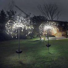 Load image into Gallery viewer, Waterproof  Solar Garden Fireworks Lamp