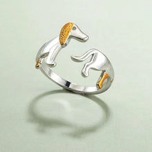 Load image into Gallery viewer, Pure Unconditional Love Sausage Dog Ring