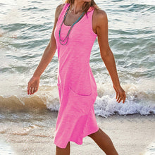 Load image into Gallery viewer, Women's Tank Top Vest Soild Pocket Daily Dress