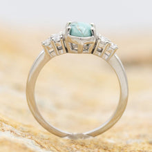 Load image into Gallery viewer, Natural Turquoise Diamond Ring