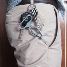 Load image into Gallery viewer, Outdoor Multifunctional Keychain
