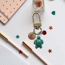 Load image into Gallery viewer, Turtle Keychain
