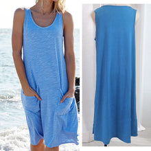 Load image into Gallery viewer, Women's Tank Top Vest Soild Pocket Daily Dress