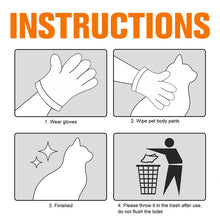 Load image into Gallery viewer, Pet Clean Wash-Free Gloves