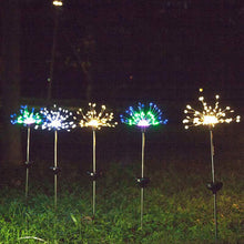 Load image into Gallery viewer, Waterproof  Solar Garden Fireworks Lamp