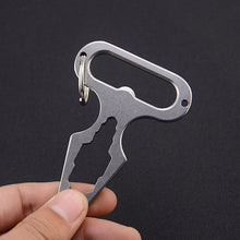 Load image into Gallery viewer, Outdoor Multifunctional Keychain