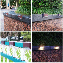 Load image into Gallery viewer, Solar Outdoor Stair Lights (4PCS)