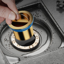 Load image into Gallery viewer, Downspout Universal Brass Floor Drain Core