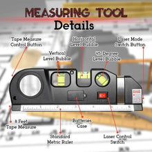 Load image into Gallery viewer, Multipurpose Laser Level Pro 3