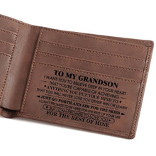 Load image into Gallery viewer, You Will Never Lose - Top-grain Leather Wallet