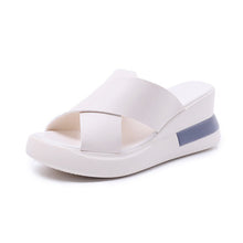 Load image into Gallery viewer, Women's Open Toe Platform Fish Mouth Slippers &amp; Sandals