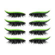 Load image into Gallery viewer, Reusable Eyeliner And Eyelash Stickers 2 in 1 (4 Pairs)