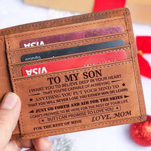 Load image into Gallery viewer, You Will Never Lose - Top-grain Leather Wallet