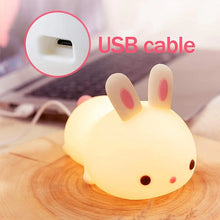 Load image into Gallery viewer, Rabbit Silicone Night Light
